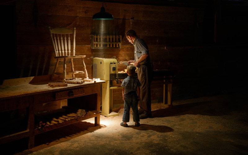 Shop Tommy Rocking Footstool  Handcrafted Amish Furniture from