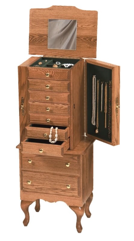 Traditional Jewelry Armoire Image
