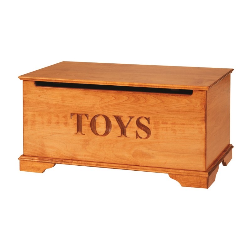 Toy Chest With Engraving Image