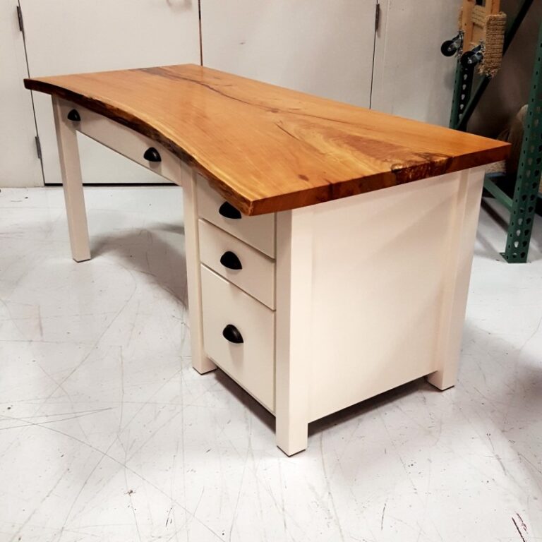 Cherry Live Edge SLAB Desk