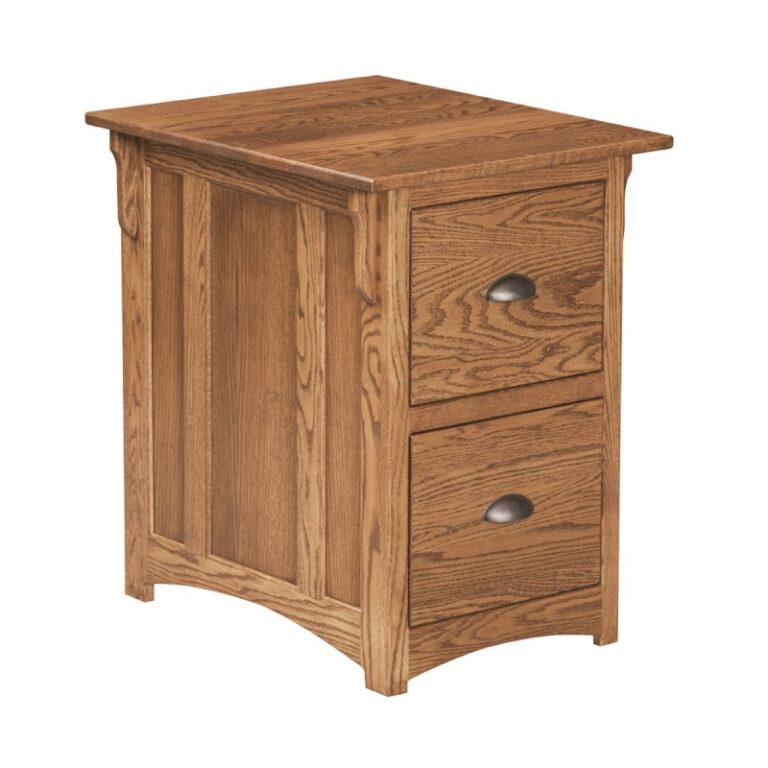 Mission 2 Drawer File Cabinet w/ Provincial Stain