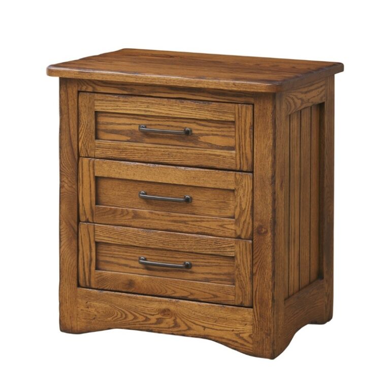 Farmstead 3 Drawer Nightstand