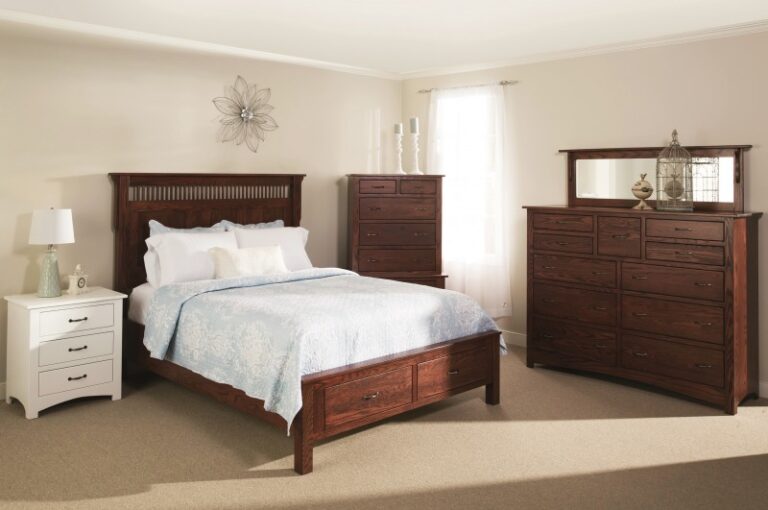 Mission Bedroom Setting