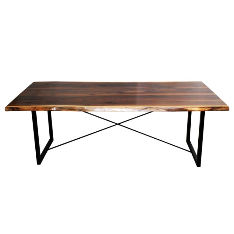 Walnut 38" x 72" Live Edge Table