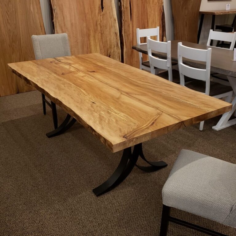 Sycamore Live Edge SLAB Table