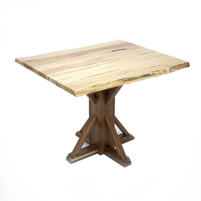 Live Edge Cobbler Pub Table