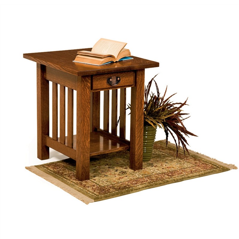 Classic Mission End Table Image
