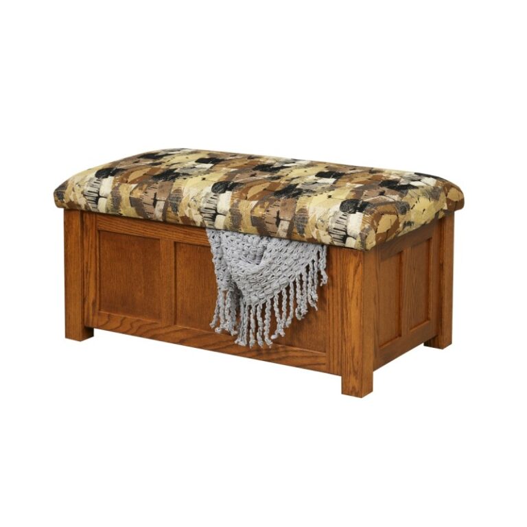 Mission Storage Ottoman