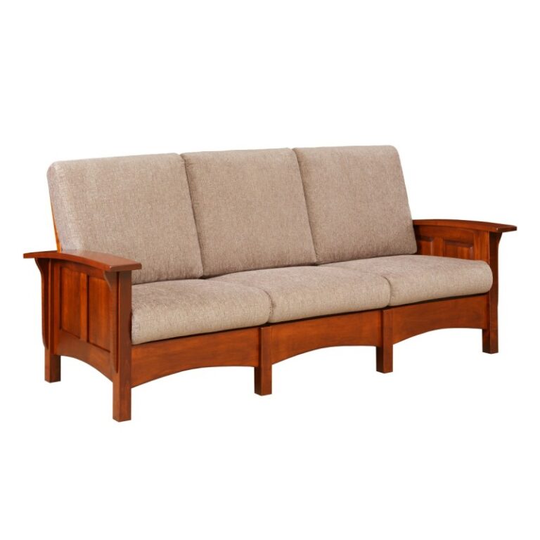 Paneled Mission Sofa