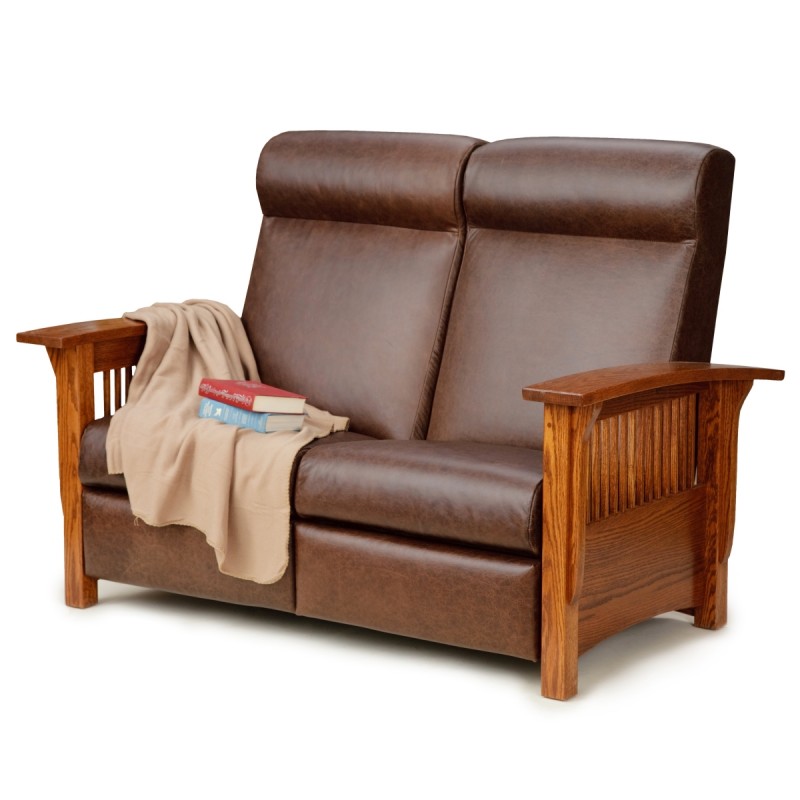 Mission Reclining Love Seat Image