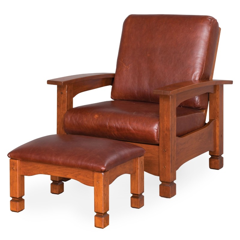Lodge Morris Chair & Ottoman Image