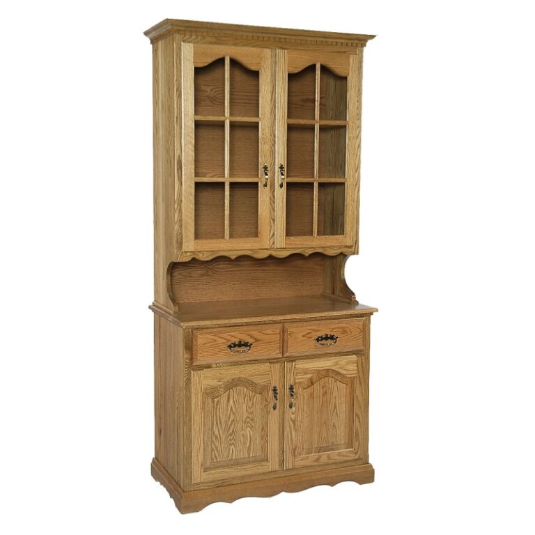 Traditional 2 Door Hutch