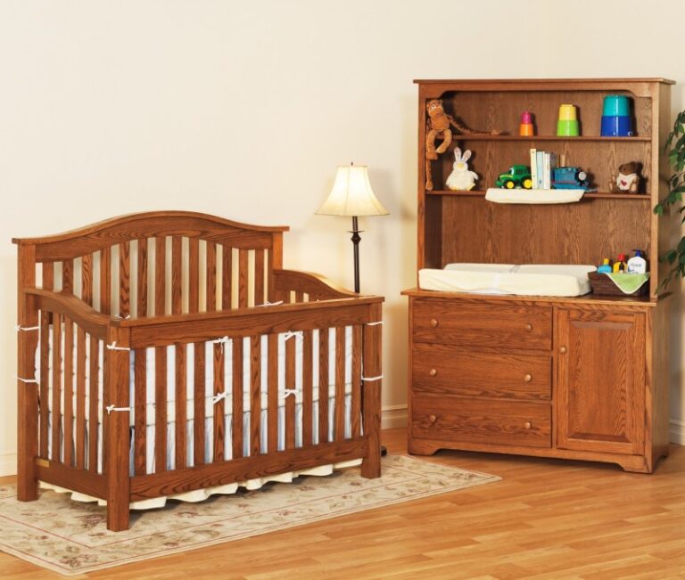 Mission Arch Crib Set
