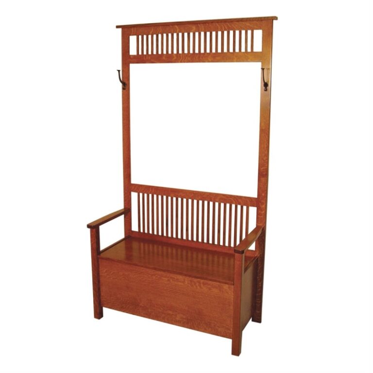 Large Mission Hall Seat