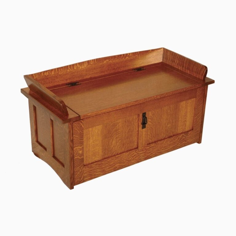 Mission Shoe Storage Bench