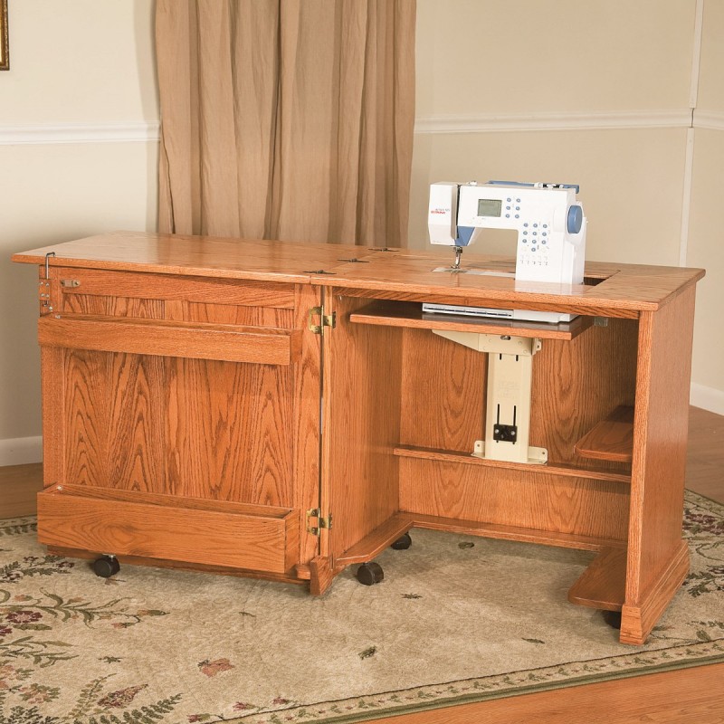 Shop Mini Plus Sewing Cabinet  Handcrafted Amish Furniture from Country  Lane Furniture