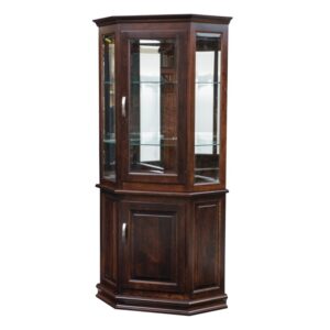 Deluxe Corner Cabinet Curio