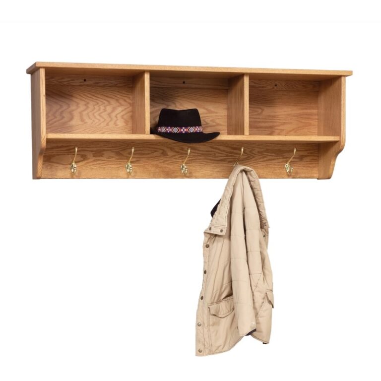 Traditional Shelf With Storage