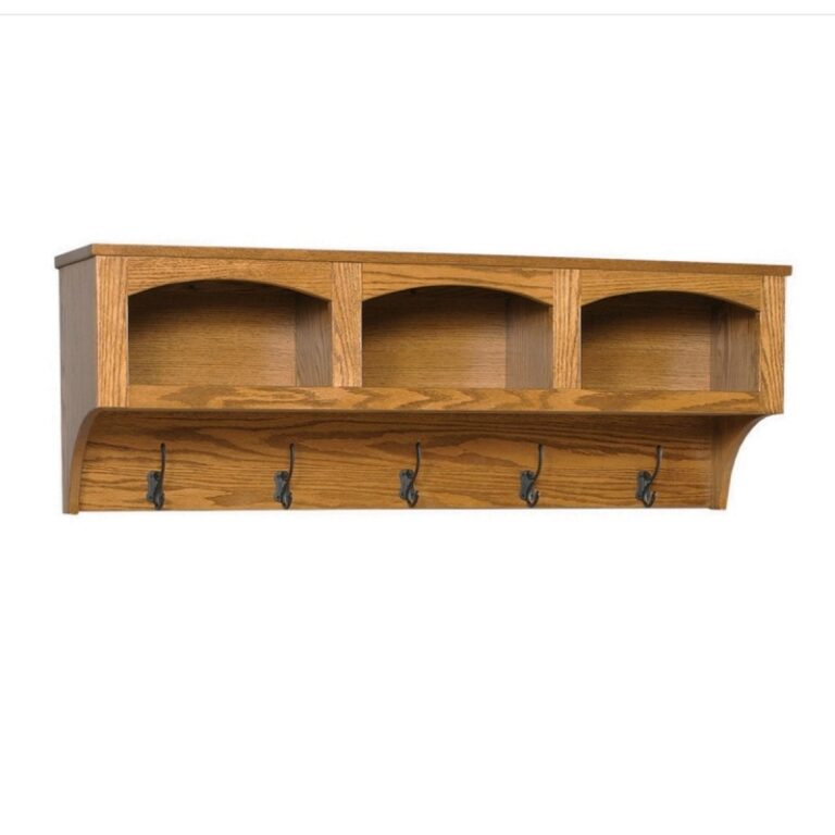 Mission Shelf With Storage
