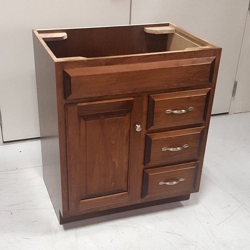 Custom Maple Bathroom Vanity Cabinet Image