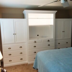 Custom 120" x 84" Maple Wall Unit