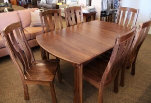 Custom Walnut Dining Set Image