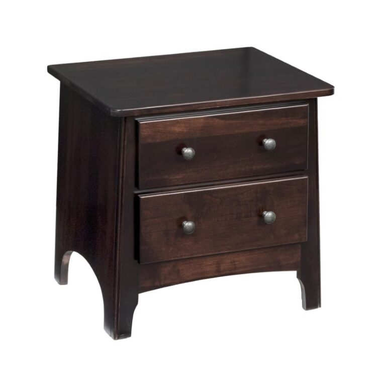 22.7" x 22.2" Shaker Night Stand