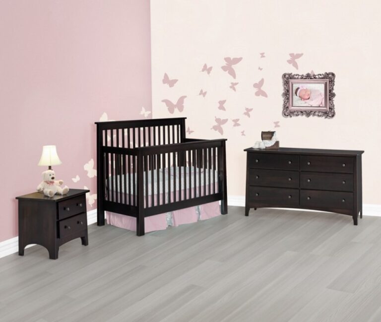 Shaker Slat Crib Set