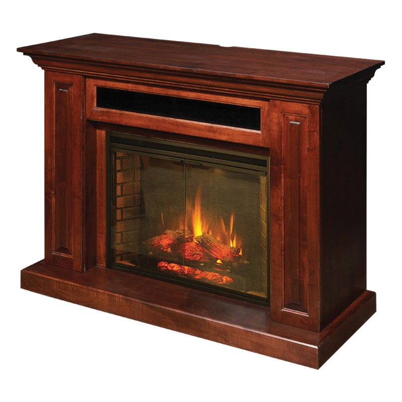 Hiland Mantel Fireplace Console Image