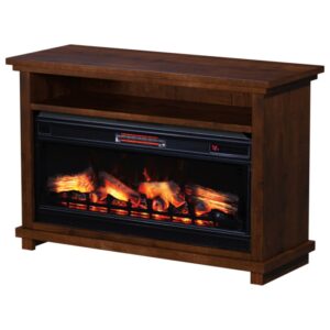 Austin Media Console With Fireplace