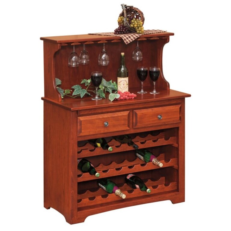 Maple Wood Wine Cabinet