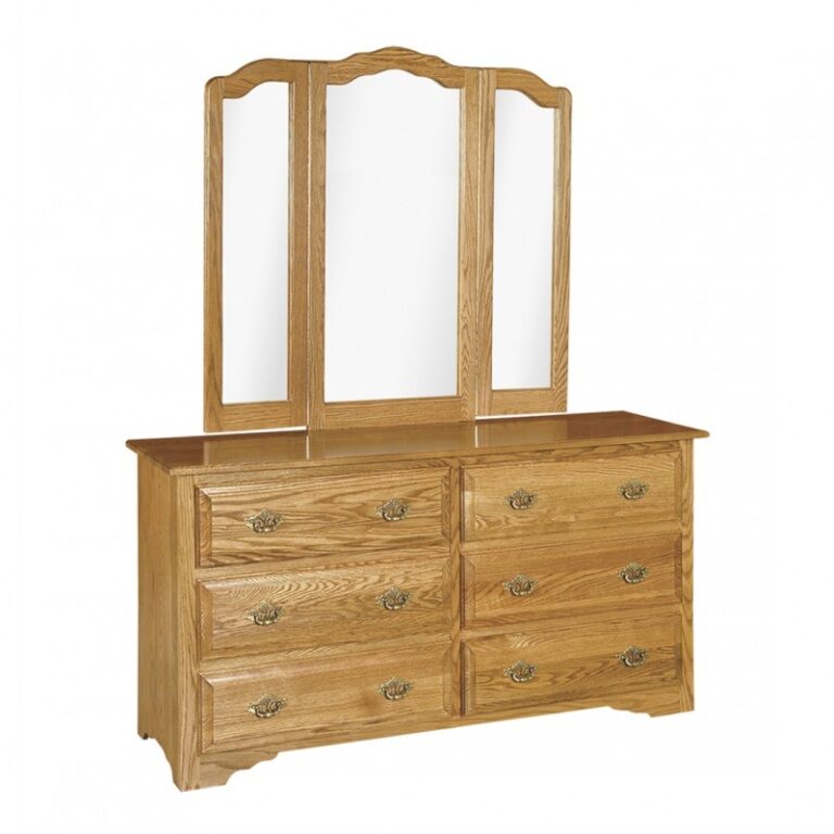 Springfield Dresser & Tri-View 45.5" x 43.5" Mirror