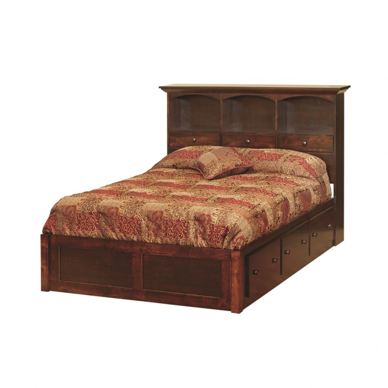 Madison Bookcase Bed With Drawer Unit Image