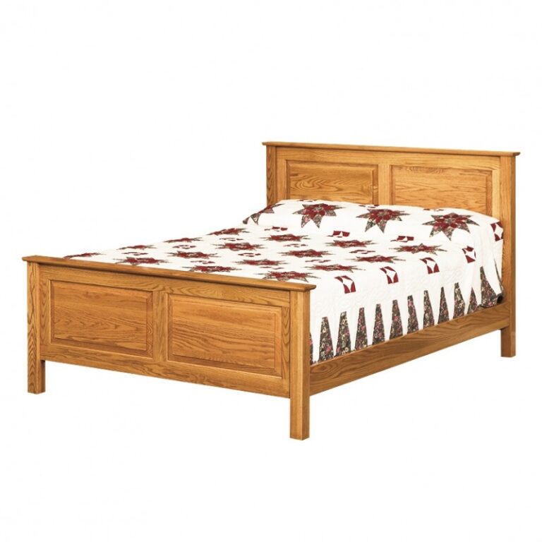 Annville Shaker Raised Panel Bed