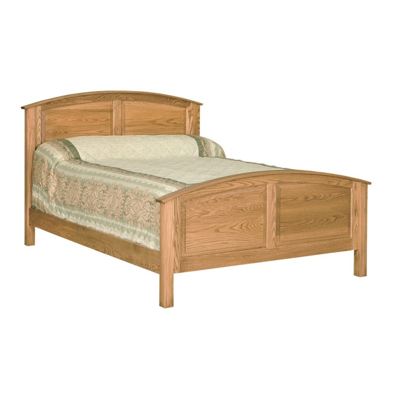 Springfield Curved Raised Panel Bed Image