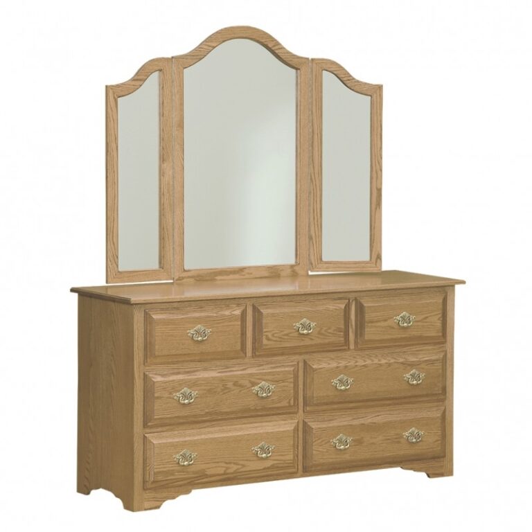 Springfield Dresser & Tri-View 50.5" x 41.7" Mirror