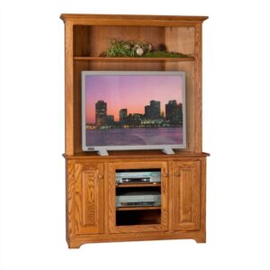 Corner TV Stand & Hutch