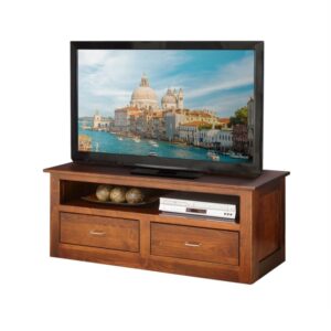 Small Maple Wood TV Console