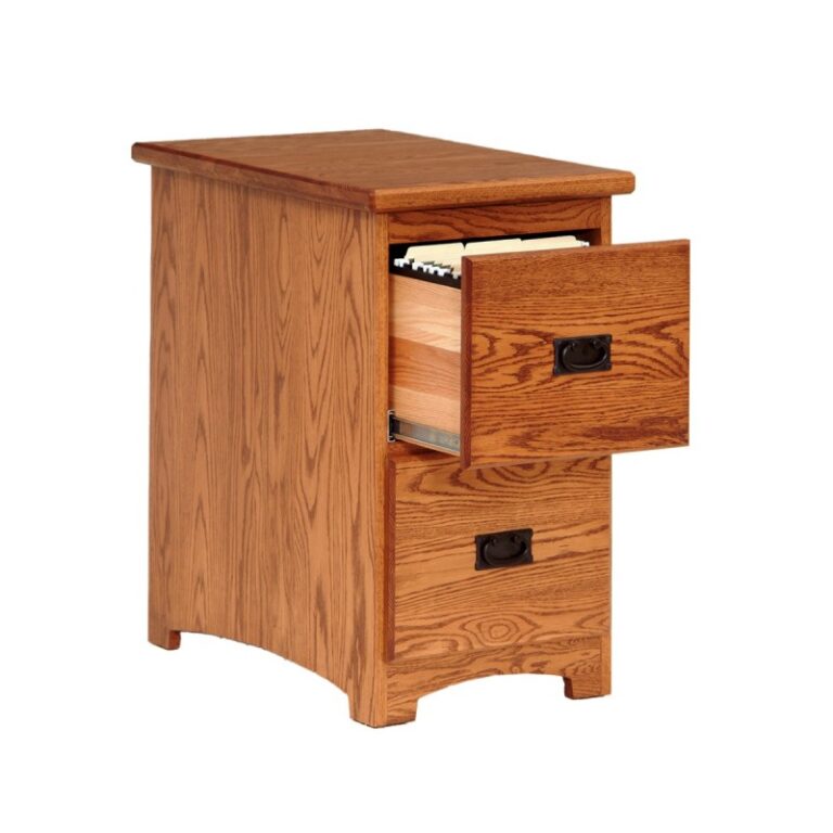 Mission Heritage Flat 2 Drawer File Cabinet