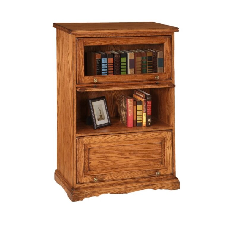 Heritage Flat Barrister Bookcase