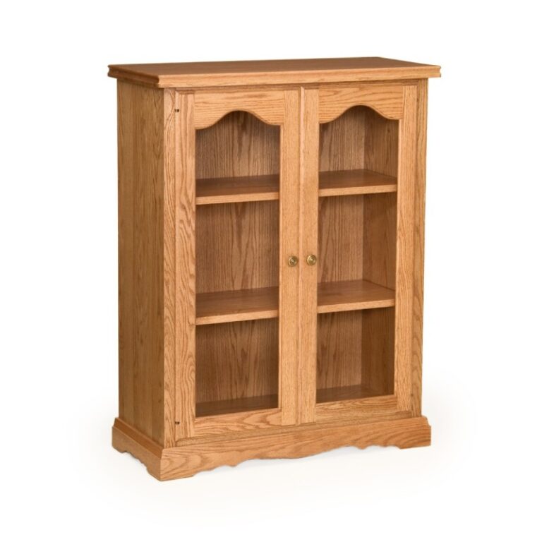 Traditional 41" Bookcase With Doors