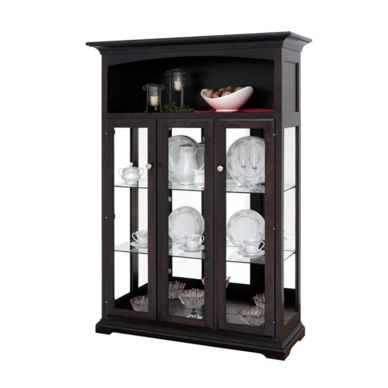 Colebrook Tri-Panel Curio