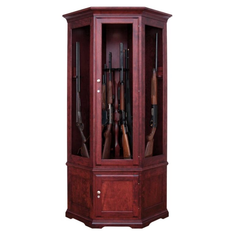Valley Forge 14 Gun Corner Cabinet