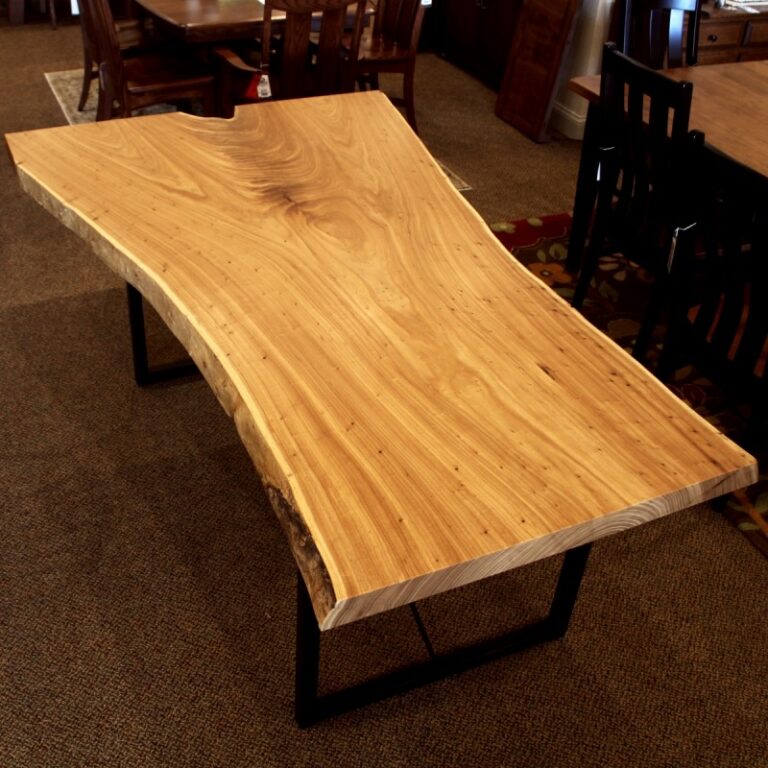 Elm Live Edge SLAB Table