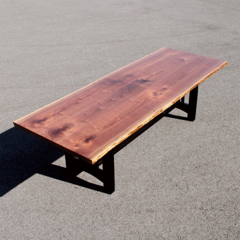 Walnut 108" Live Edge Table