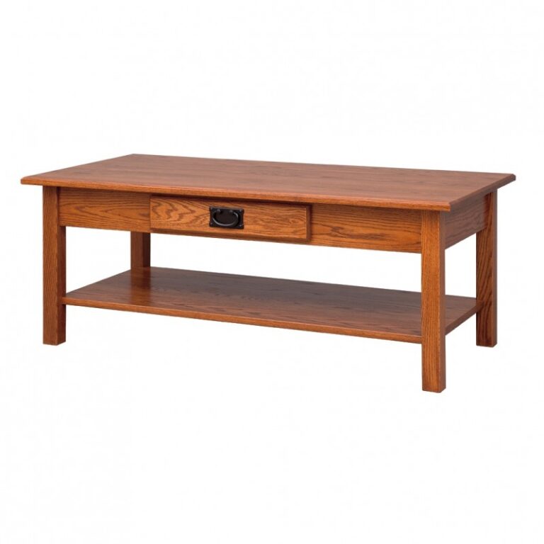 46" x 18" Mission Coffee Table