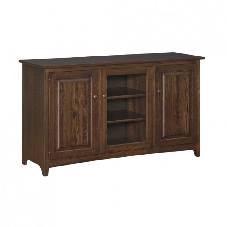 Oak Shaker 56" TV Stand