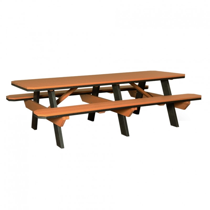 8′ Poly Picnic Table Image