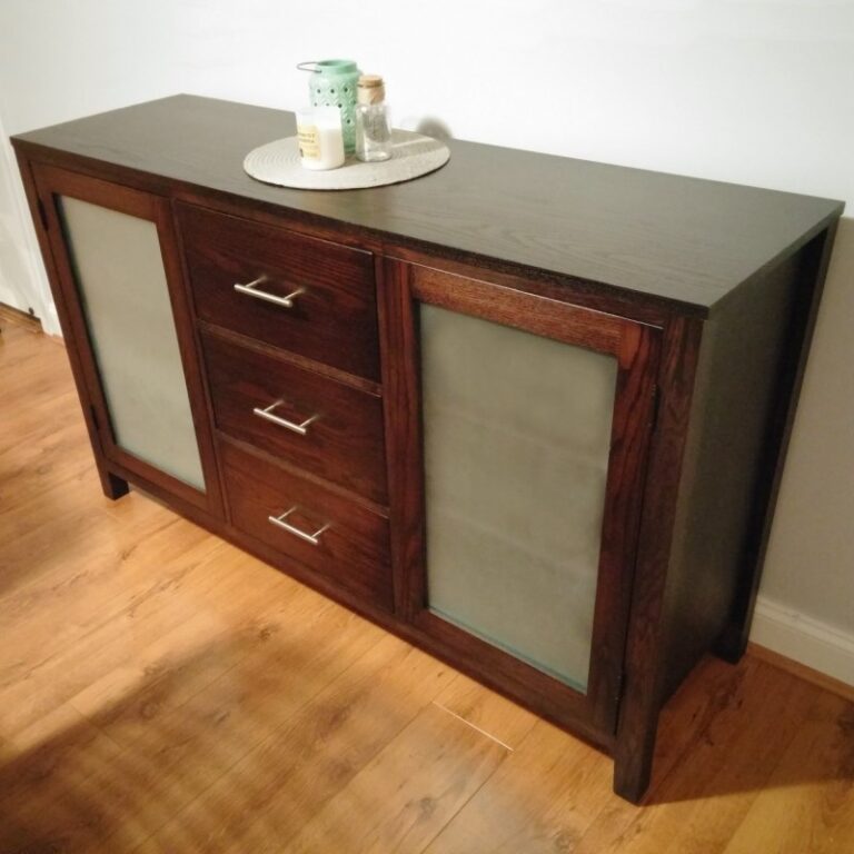 Custom Oak Contemporary Buffet