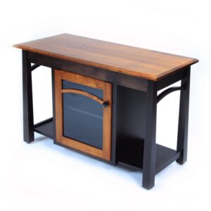 Madison bow TV stand.